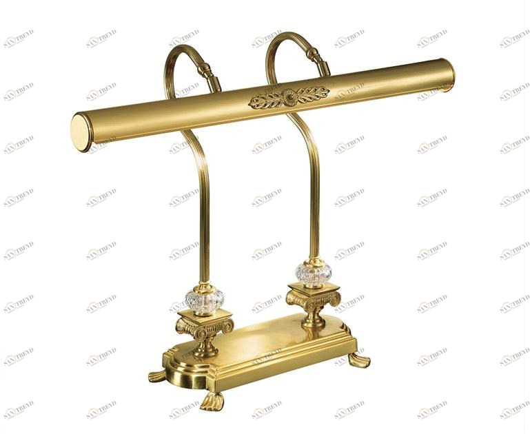 Possoni Illuminazione Атласная лампа из чистого золота с кристаллами Kenzy 3009/l 