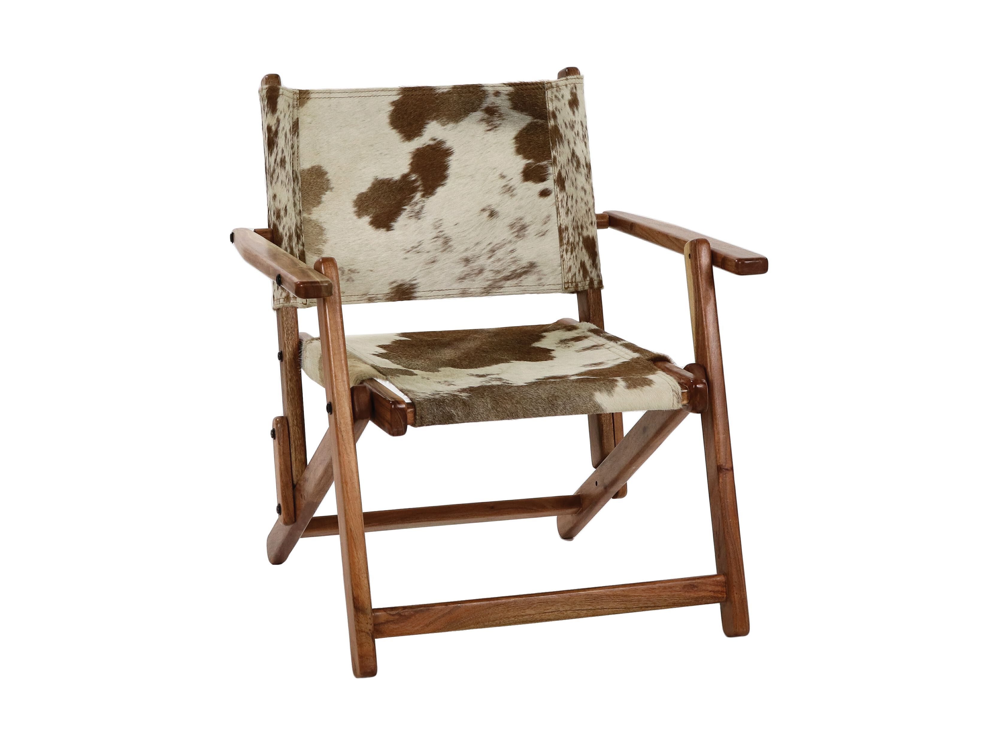 Кресло из коровьей кожи с подлокотниками POMAX BENISSA ARCH-00024339