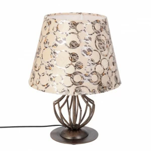 Лампа настольная бежевая Vitaluce V1560/1L VITALUCE  00-3907458 Бежевый