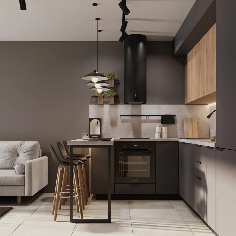 Фальшпанель для кухонного шкафа София 76.5x58 см KONSENSA ДСП цвет серый София Грей STLM-2074029 - Вид №12