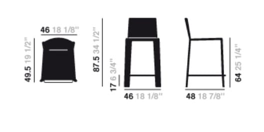 Мягкий стул Arper ARCH-00001512 - Вид №1