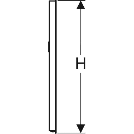 Y862340000 Зеркало с подсветкой Geberit Renova Compact Geberit  - Вид №4