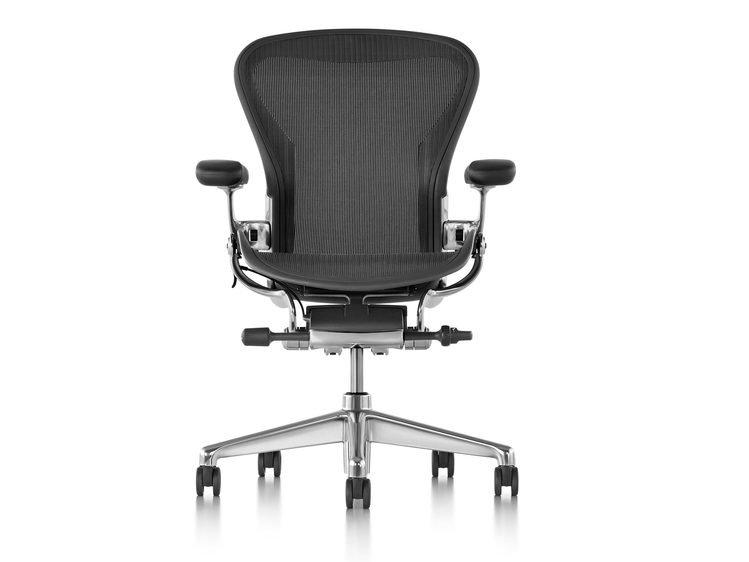5-спицевое вращающееся офисное кресло с колесами Herman Miller Aeron ARCH-00152986 - Вид №1