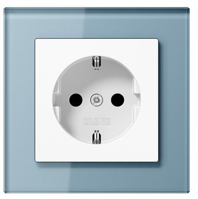 JUNG Электрическая розетка в стекле A creation sun-id-1509651 - Вид №2