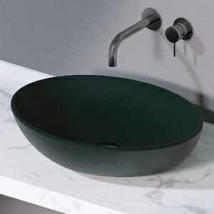 L243143 Накладная раковина на столешницу  овальная A. e T. Italia THIN