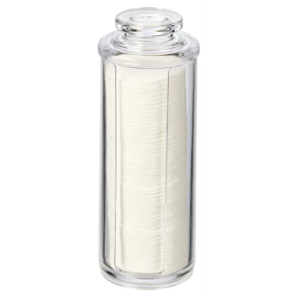 Баночка для ватных дисков «Grande» цвет прозрачный PROFFI HOME STLM-2178182 - Вид №2