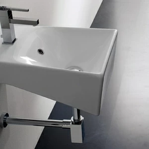 8503 Подвесная раковина настенная овальная Scarabeo Ceramiche  белая