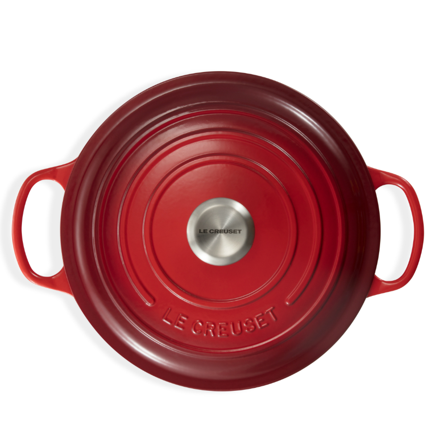 Кастрюля чугунная Le Creuset, Ø18 см, бордовая 21177180602430 - Вид №1