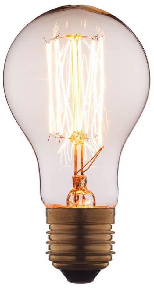 1003-T Лампа накаливания E27 40W прозрачная Loft IT Edison Bulb