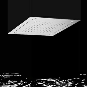 Тропический душ 430x430 PIASQUA4302CN_IXL Geda Nextage Shower Plates с двумя каскадами и небулайзерами