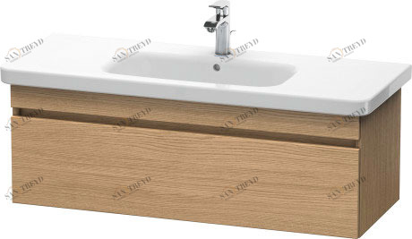 DS639505252 DuraStyle Тумбочка подвесная Европейский дуб, декор Duravit