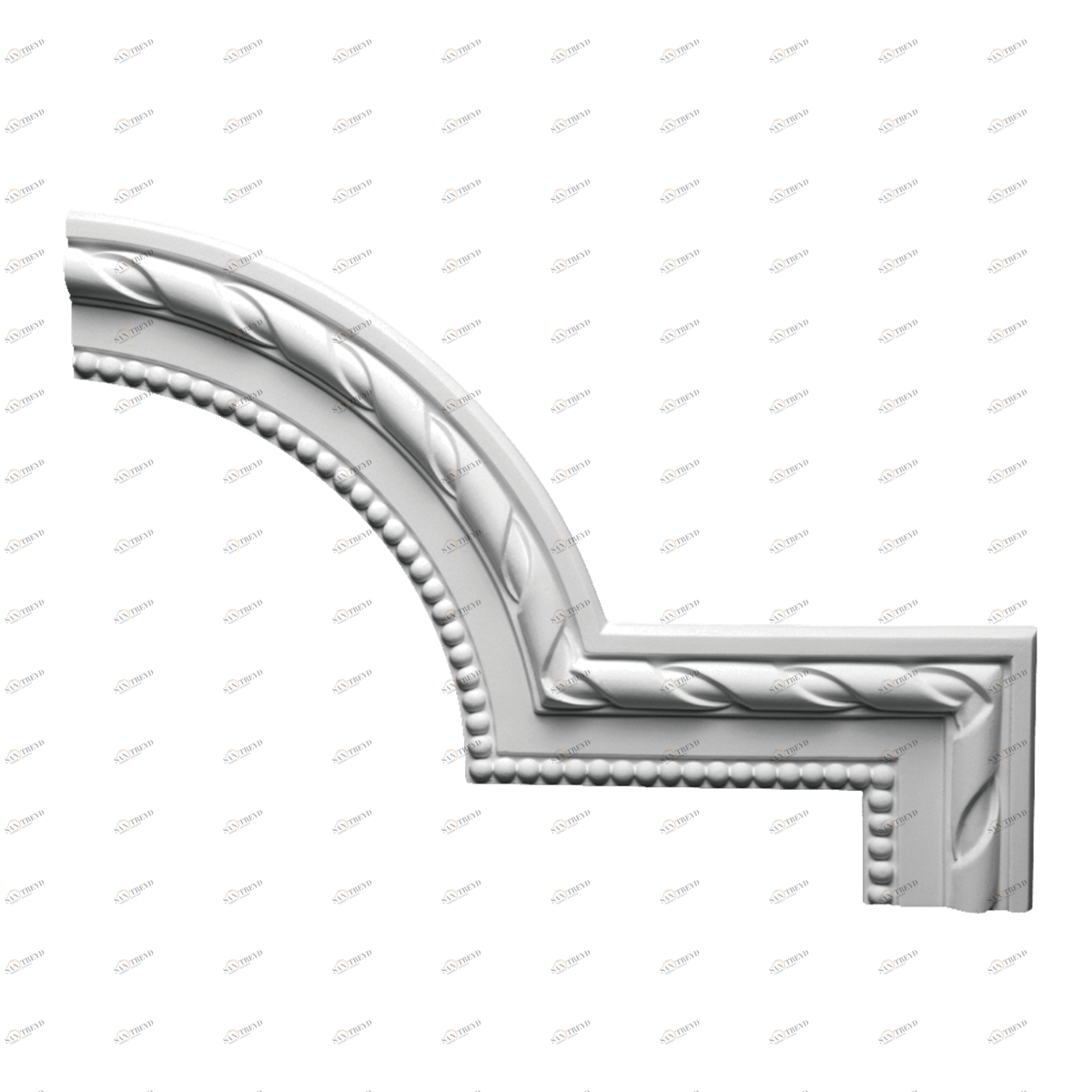 ЕВРОПЛАСТ 1.52.296 Угловой элемент 1.52.296 Пенополиуретан 