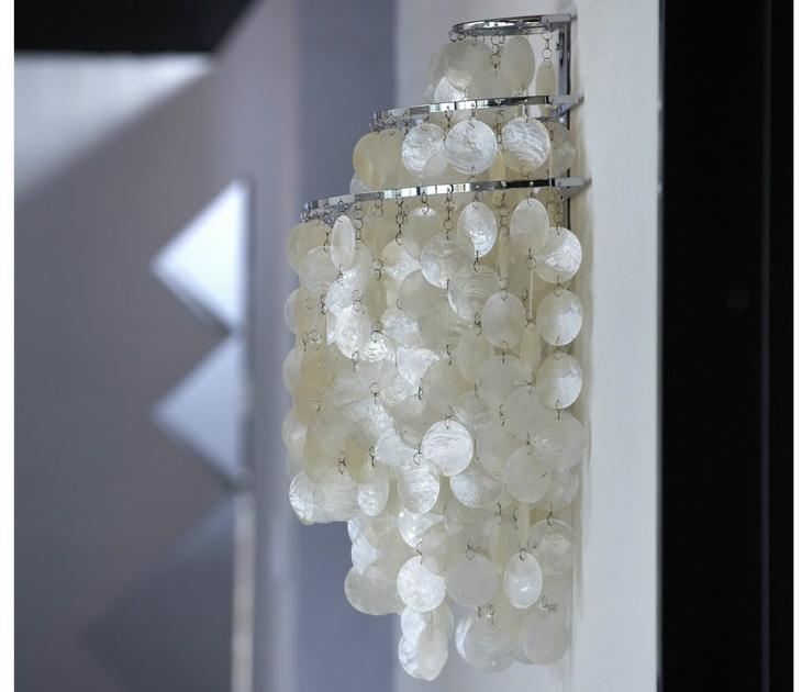 Verpan Настенный светильник из перламутра Fun mother of pearl sun-id-1375059 - Вид №1