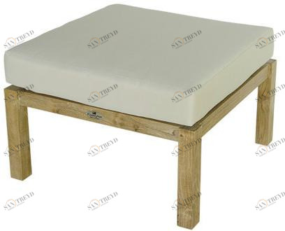 Il Giardino di Legno Квадратный деревянный садовый пуф Venezia 230, 237