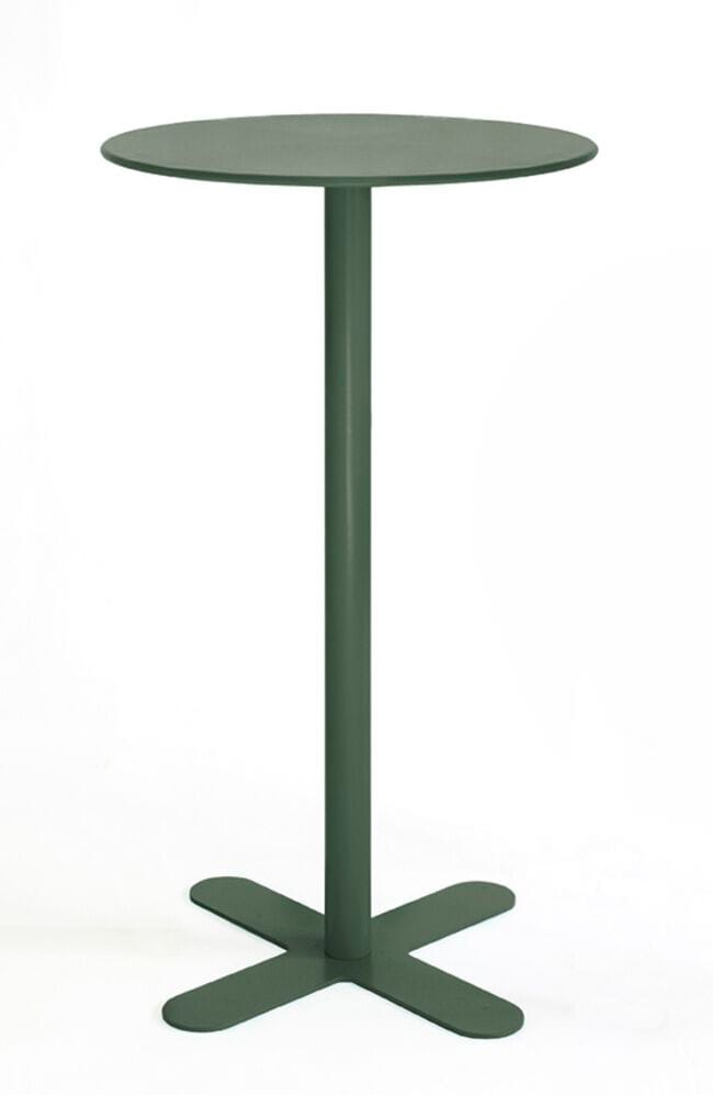 Высокий круглый садовый стол из оцинкованной стали iSimar Антиб ARCH-00108569 - Вид №8