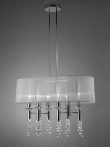 Подвесной светильник Mantra Tiffany 3853 MANTRA ДИЗАЙНЕРСКИЕ, TIFFANY 058138 Белый