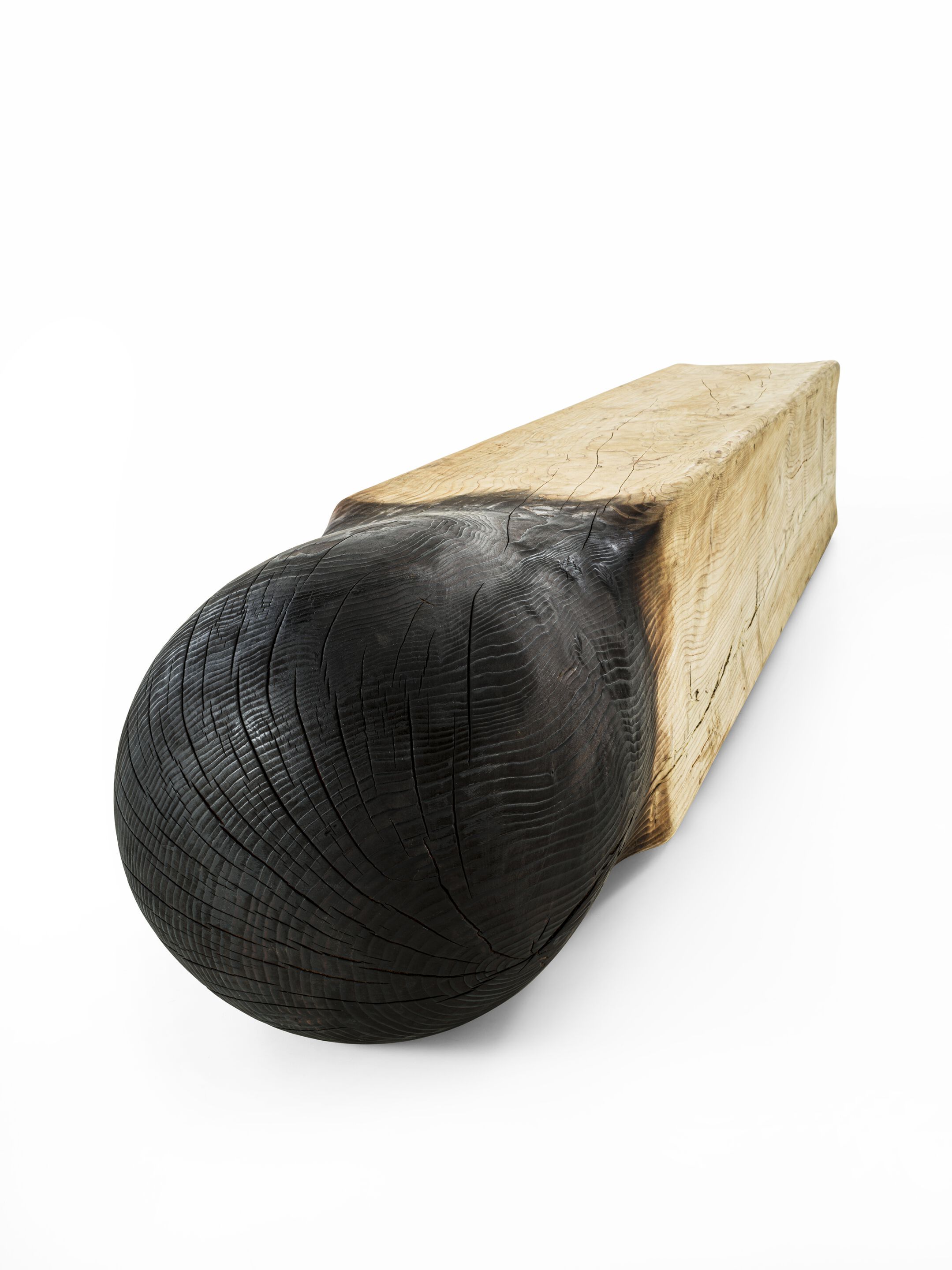 Скамейка из цельного кедра Riva 1920 CE(D)RINO ARCH-00085190 - Вид №3