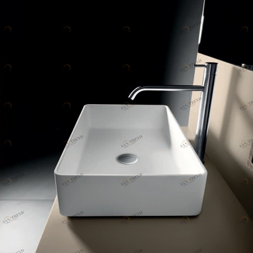 9320 Встроенная раковина под столешницу прямоугольная MILLDUE 