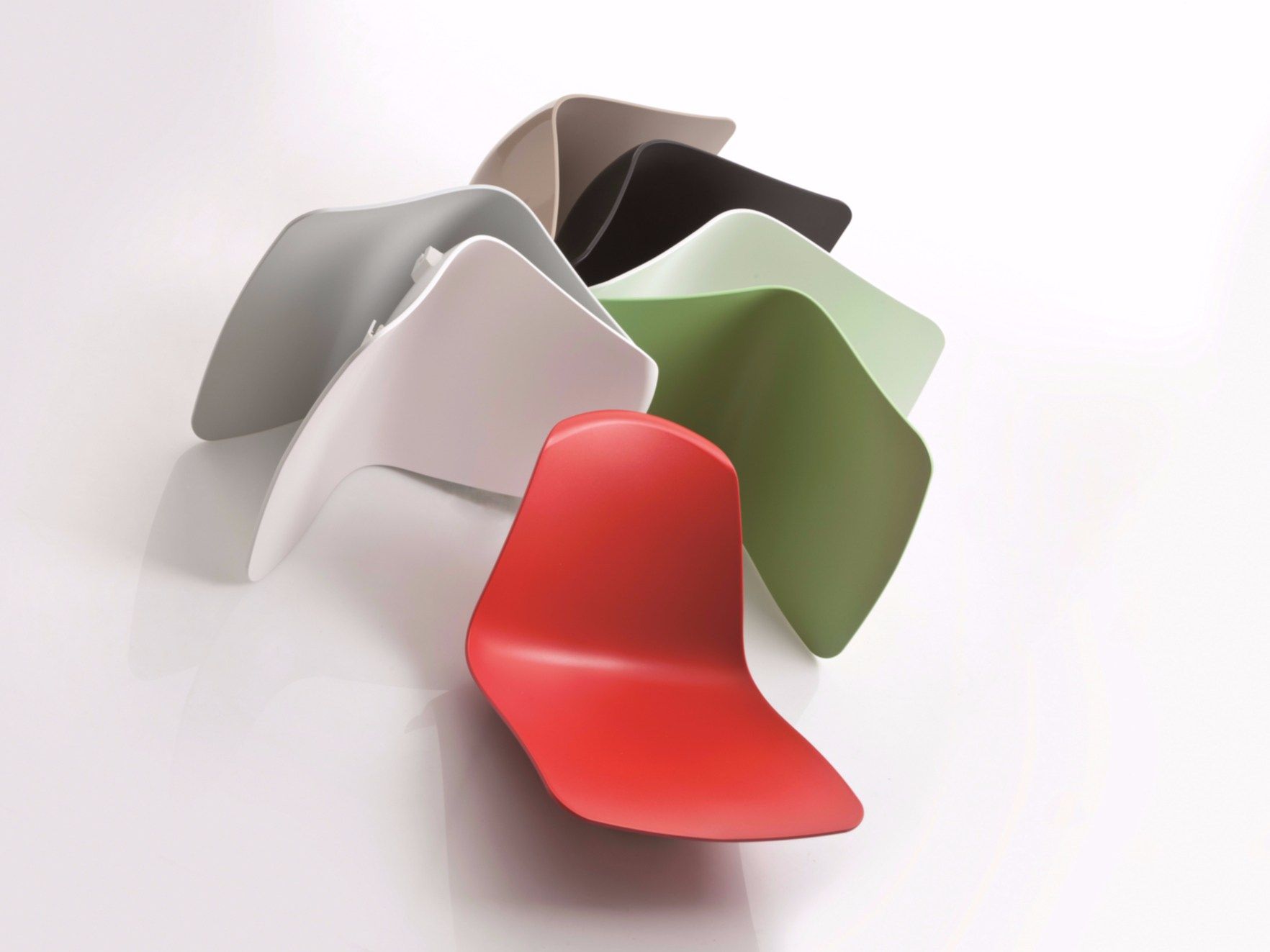 Штабелируемый стул из полипропилена с подлокотниками Luxy эпоха ARCH-00094752 - Вид №1