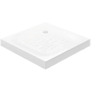 Душевой поддон BLB U HG квадратный сталь 90x90 см