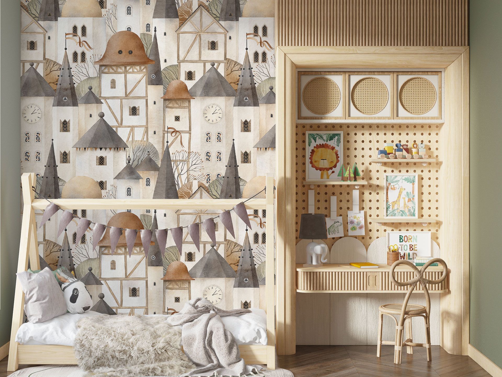 Панорамные обои для детей Rimura 2025 ARCH-00109195