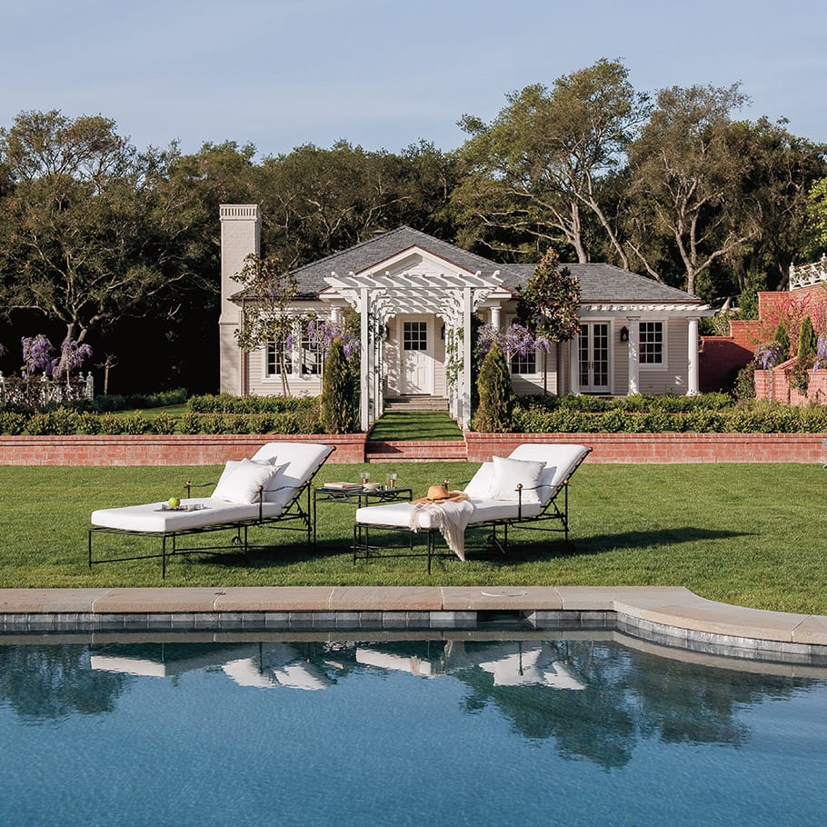 Садовая кровать из нержавеющей стали с подлокотниками JANUS et Cie ARCH-00149224 - Вид №3