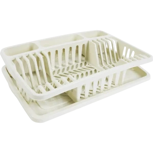 Сушилка для посуды Фланто MIO, 50х33,8х10,4 см, цвет бежевый