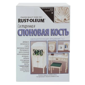 Краска аэрозольная в наборе Rustoleum цвет слоновой кости