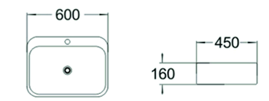 Мебельные раковины SL-2108 SANTILINE  - Вид №1