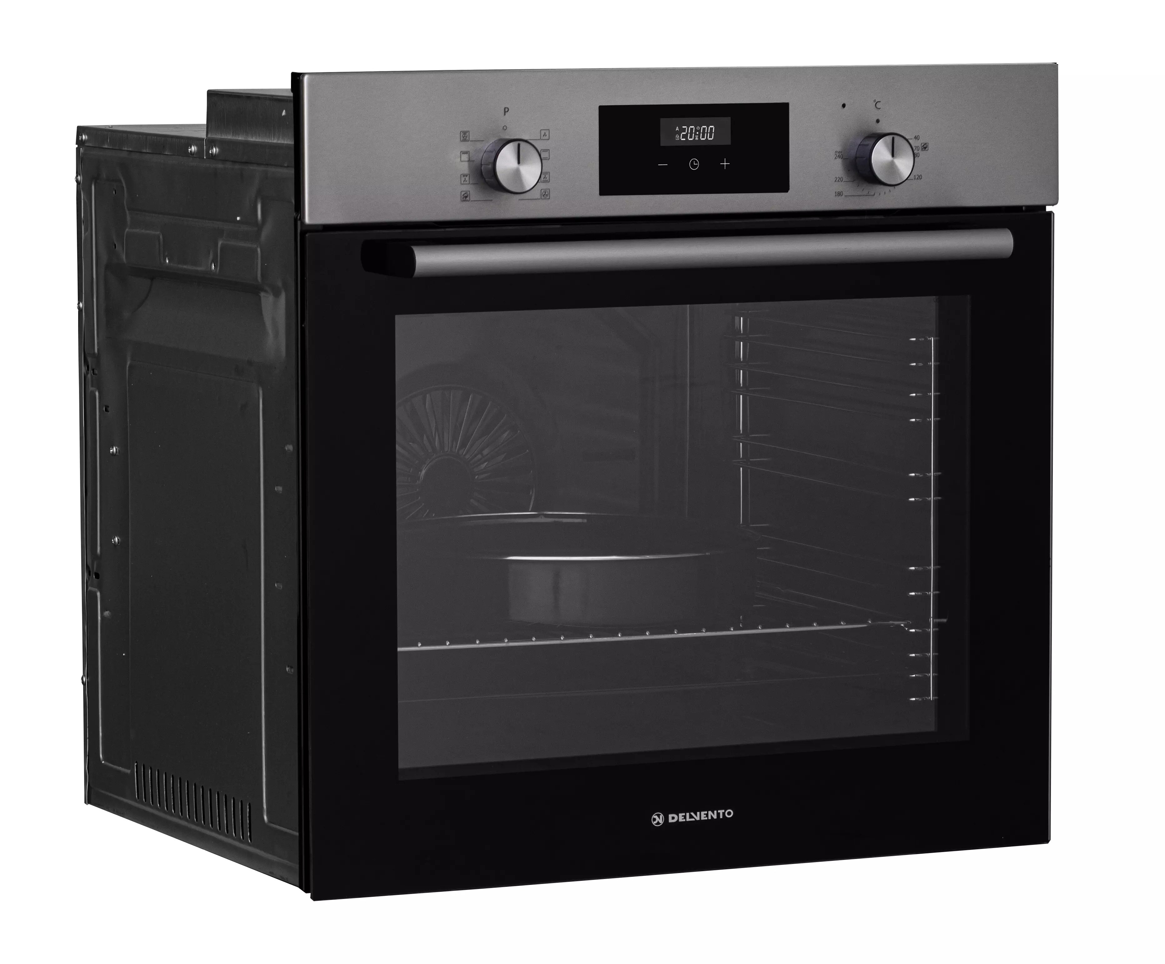 9140916 Электрический духовой шкаф Delvento V6EM68057 серебристый STDN-0054150 - Вид №2