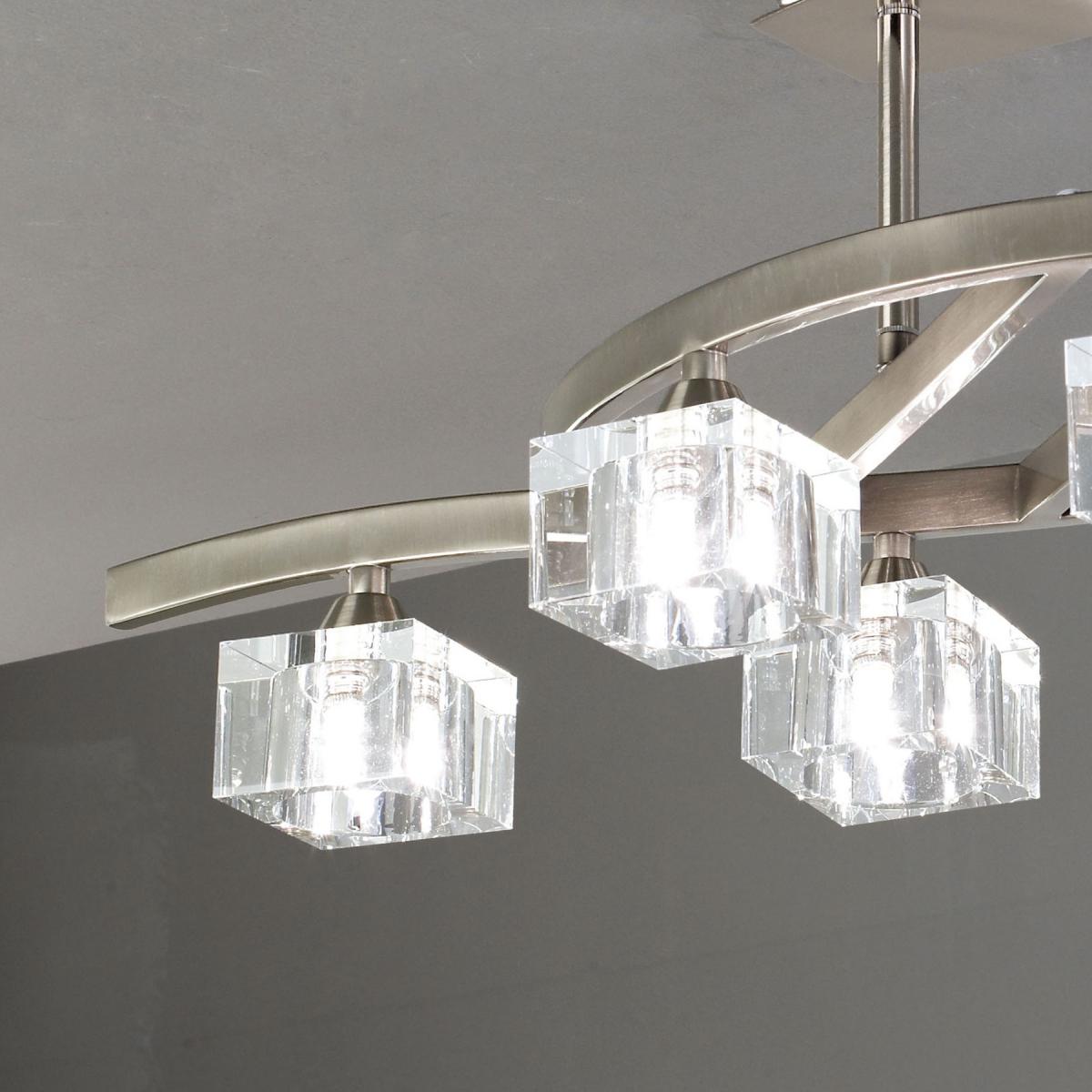 099692 Люстра потолочная MANTRA CUADRAX 1110 Mantra Cuadrax 