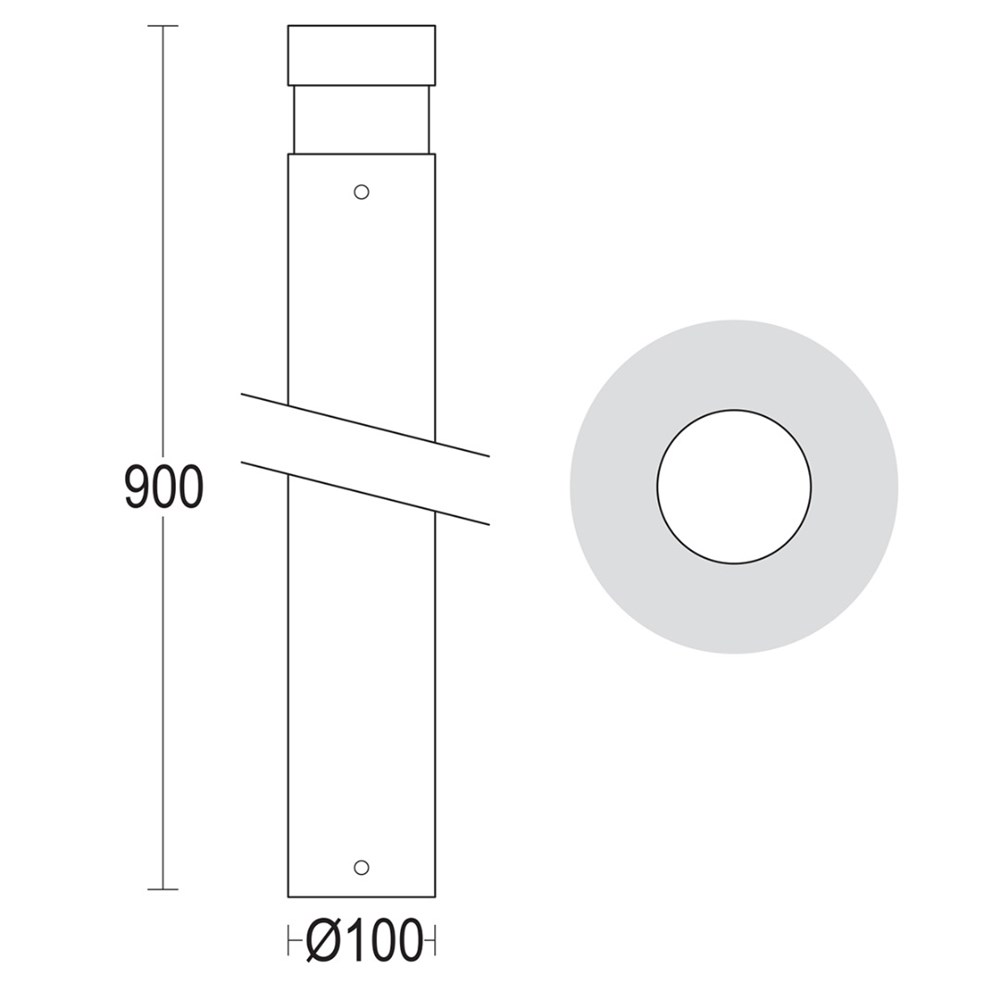 Tondo 900 Ghidini Tondo .05 Темно-Cерый (Матовый) - Вид №1