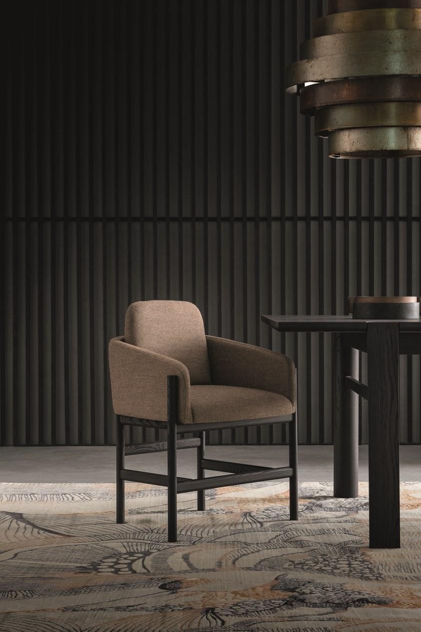 ZANETTE Стул с обивкой и подлокотниками Hood sun-id-1364957 - Вид №3