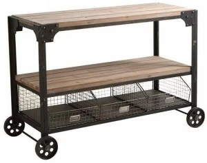 BLEU PROVENCE Тумба под умывальник с вешалкой для полотенец Industrialis Mbmetro1