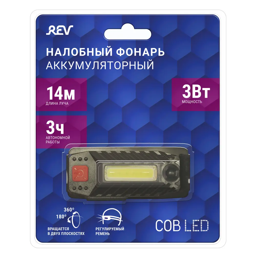 Налобный фонарь DUWI 2101 с LED-подсветкой для работ без рук 84509794 STLM-0051015 - Вид №4