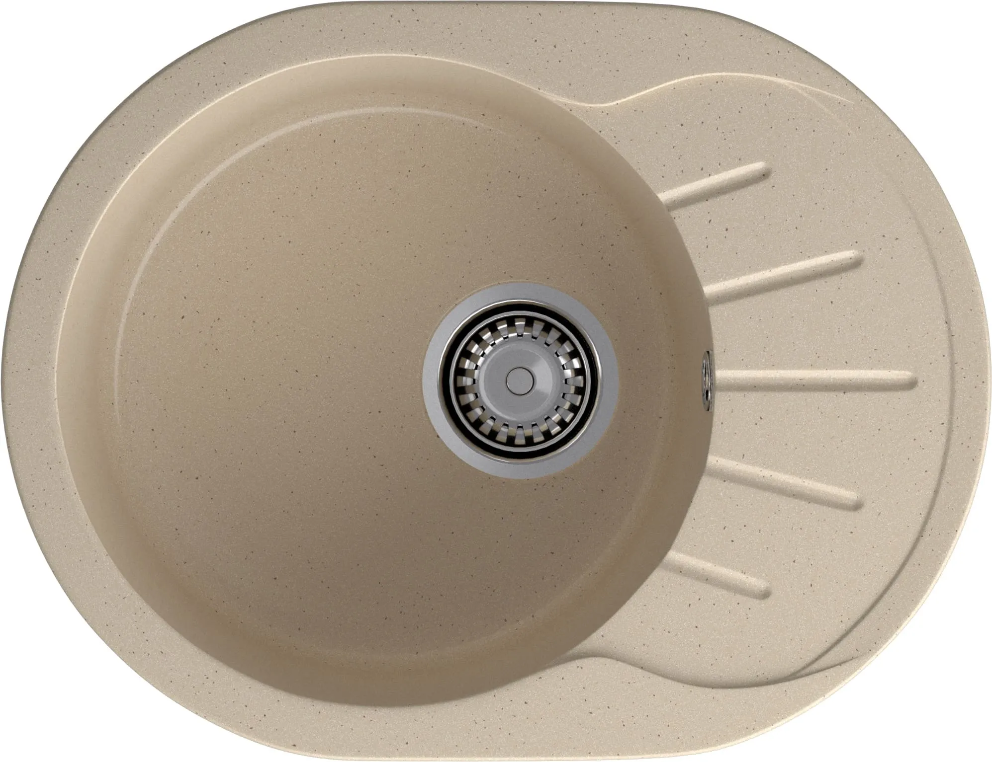 Кухонная мойка Искусственный камень RONDO S579 GranFest R-580L-S579