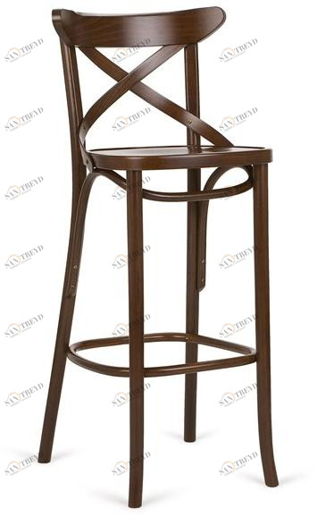 Paged Высокий табурет из бука со спинкой 1230 sun-id-1462591