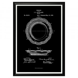 896519428_1818 Арт-постер «Патент на лиможский фарфор Haviland & Co» Object Desire