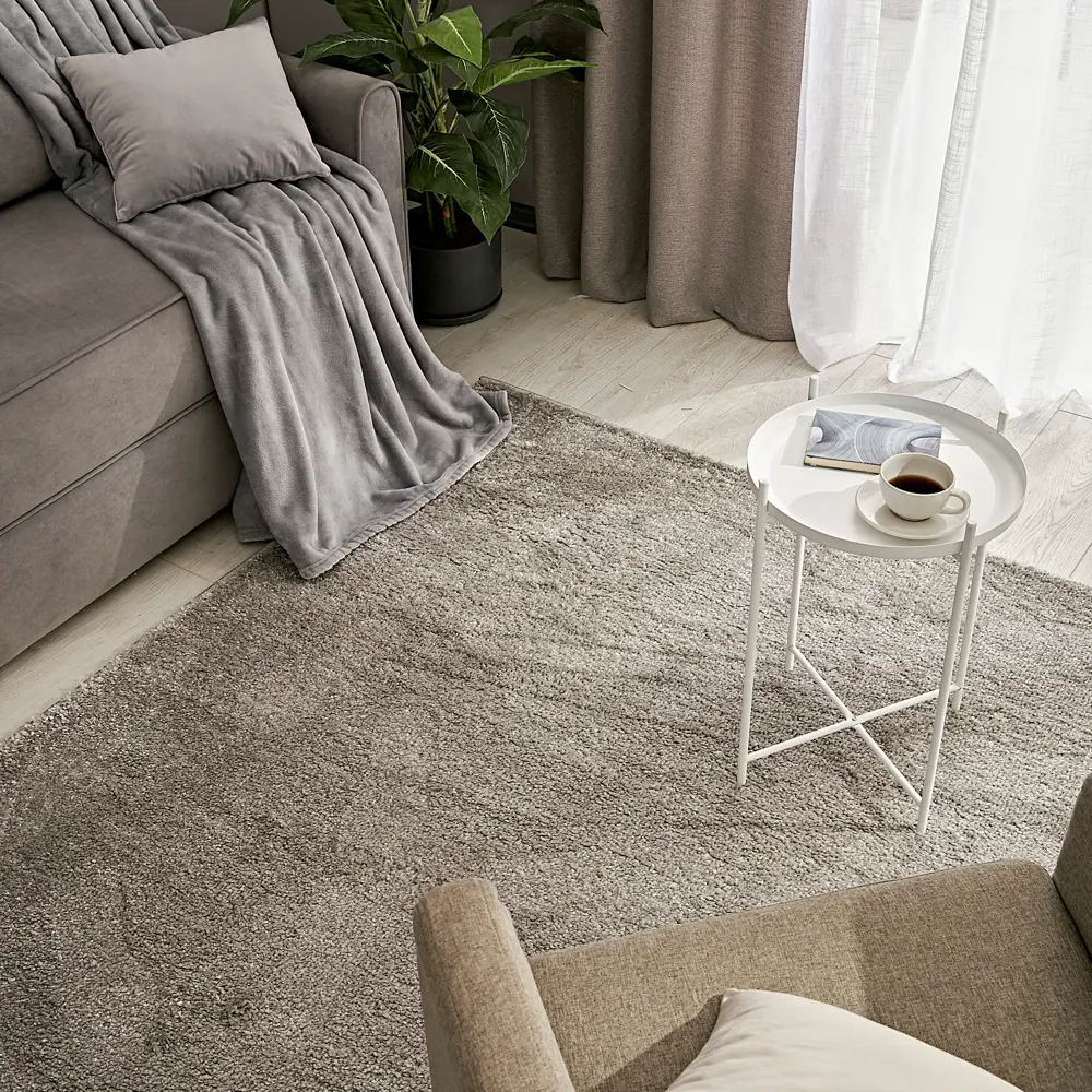 KREAFORTA Shaggy Bosfor — ковёр для уюта в современном интерьере 89394323 STLM-1578477 - Вид №5
