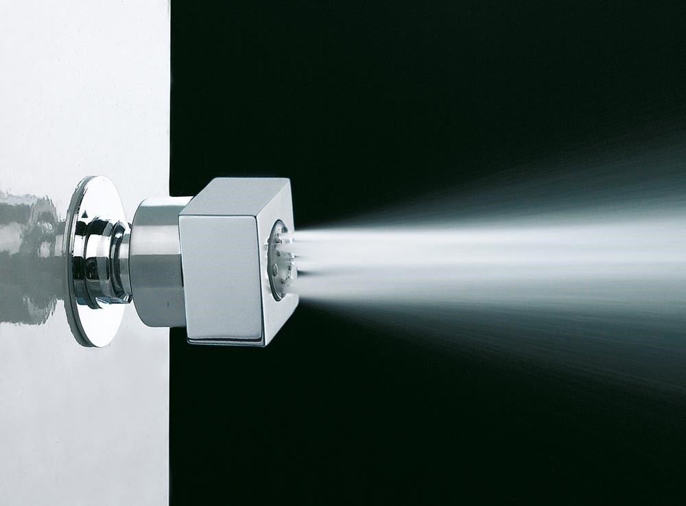 I00141 Потолочный & настенный душ Cubic-Mas 34 x 34 mm BOSSINI  - Вид №1