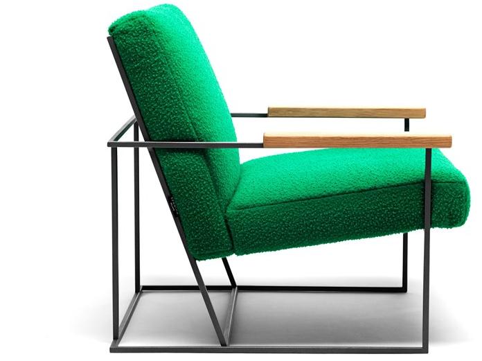 EPÒNIMO Кресло из ткани Casentino с подлокотниками Gotham Gt001 - Вид №2