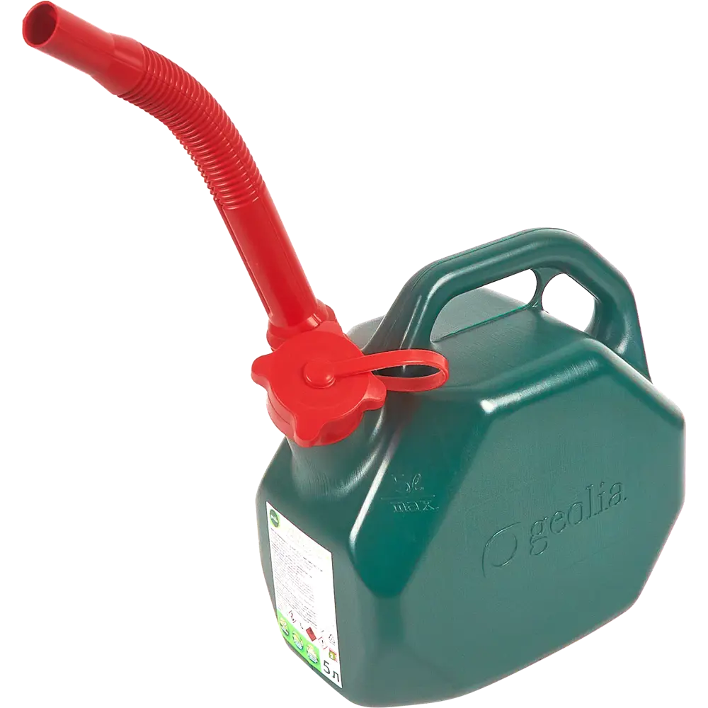 Канистра GEOLIA для ГСМ 5л - надежное хранение жидкостей 85535599 STLM-0063512 - Вид №3
