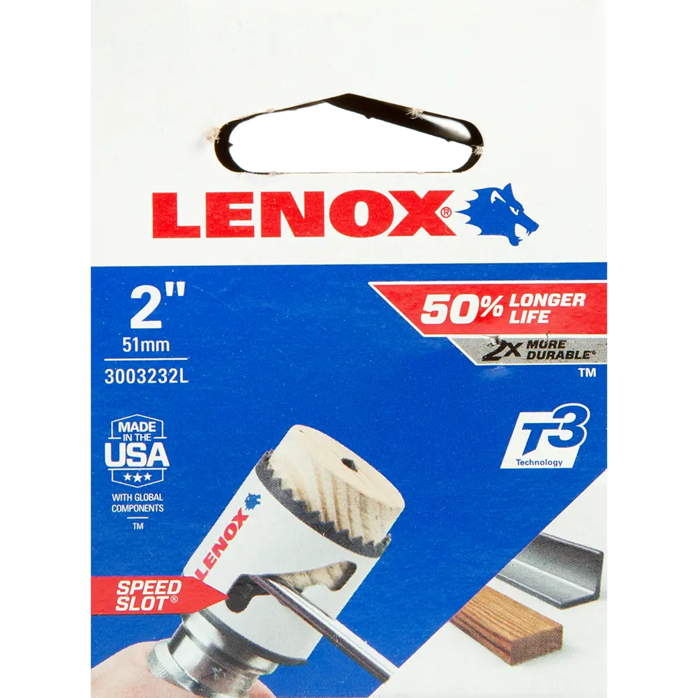 Коронка  по стали биметаллическая Lenox M42 51 мм STLM-2088110 - Вид №4