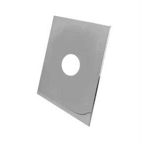 Защитный экран 470x470x0.5 мм D120 мм нержавеющая сталь AISI 430