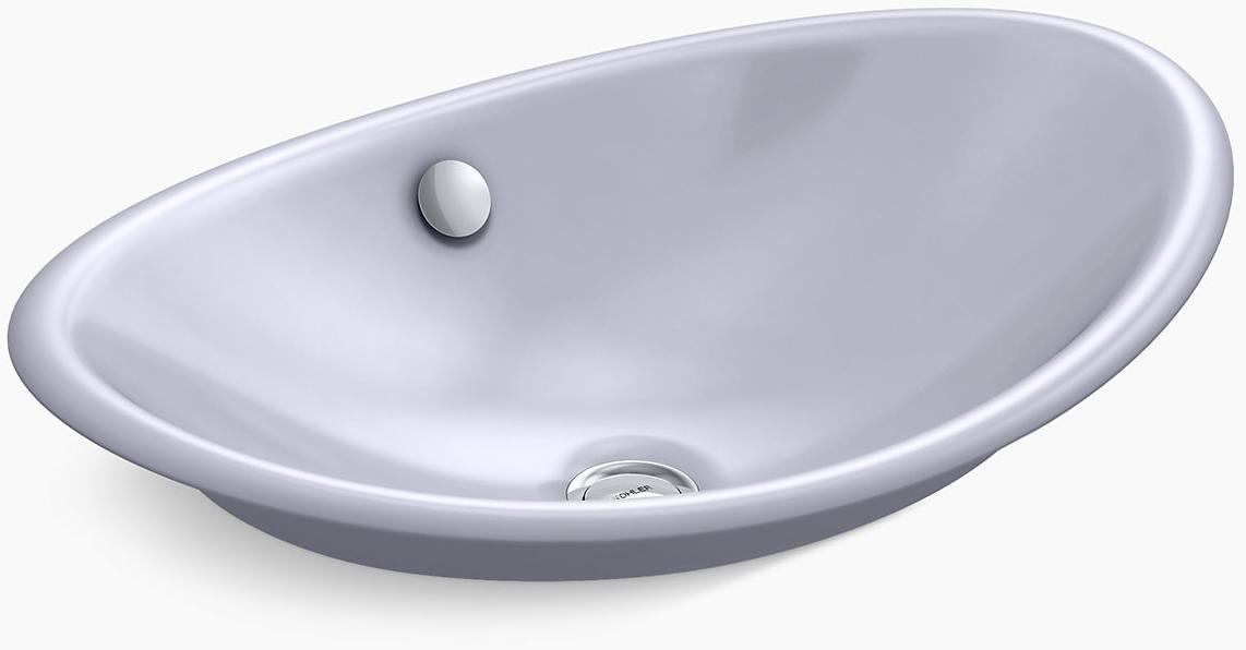 K-5403-LG-GRL Накладная раковина на столешницу  прямоугольная Kohler 