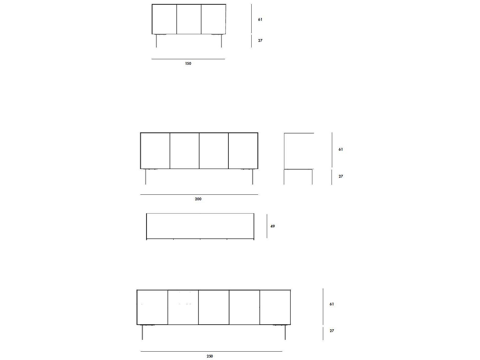 Керамический шкаф с распашными дверями Sovet Italia KALA ARCH-00107207 - Вид №2