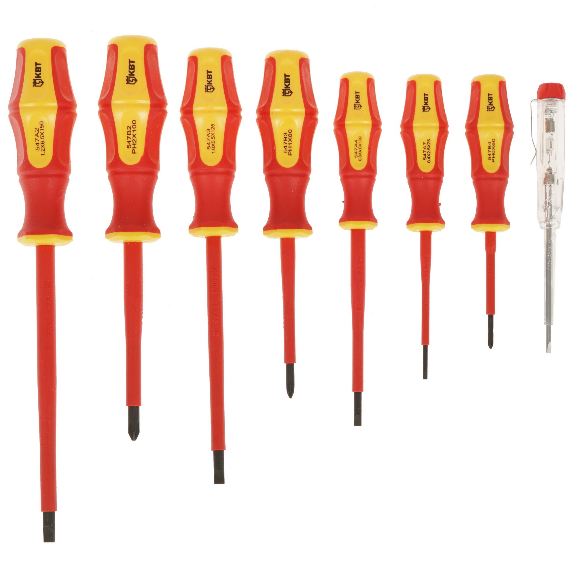 Набор отверток КВТ Профи НИО-08 4838675 STDN-0152156