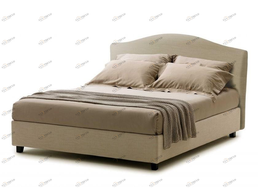 Flexstyle Двуспальная кровать из ткани sun-id-1512243