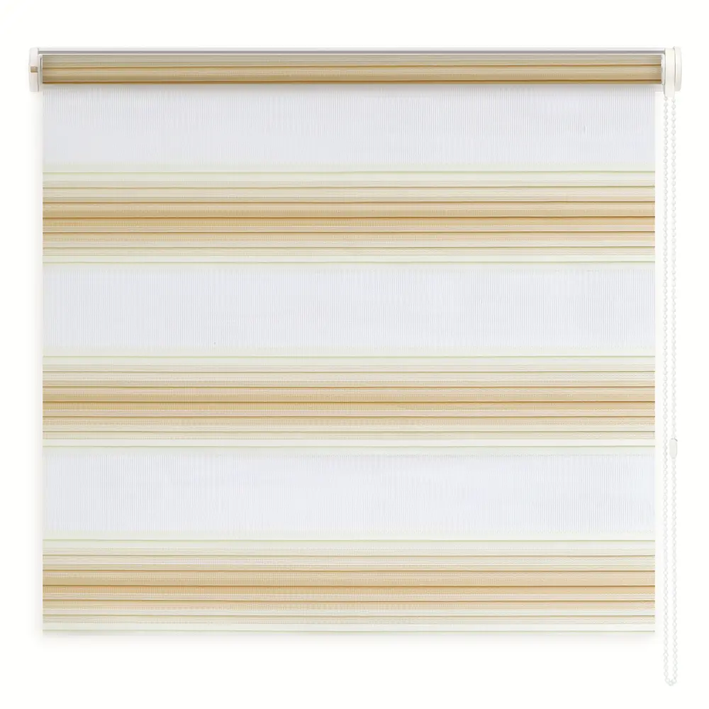 Штора рулонная день-ночь Palermo 60x250 см бежевая MIAMOZA Д/н Palermo STLM-2147643