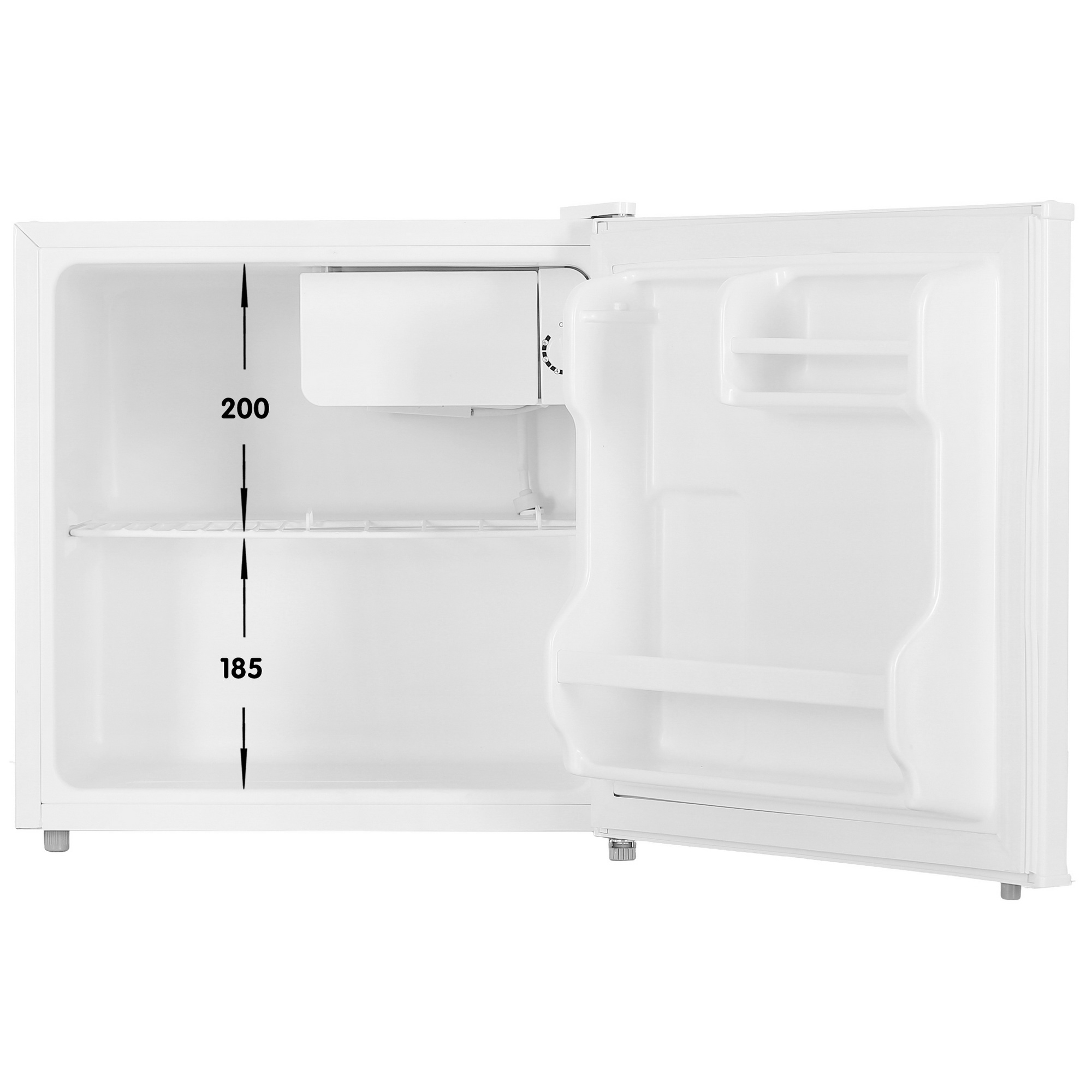 1091372 Холодильник компактный   DEXP TF050D белый STDN-0017723 - Вид №1